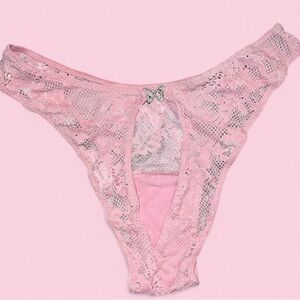 Victoria Secret Delicate Pink Lace Women's Panty